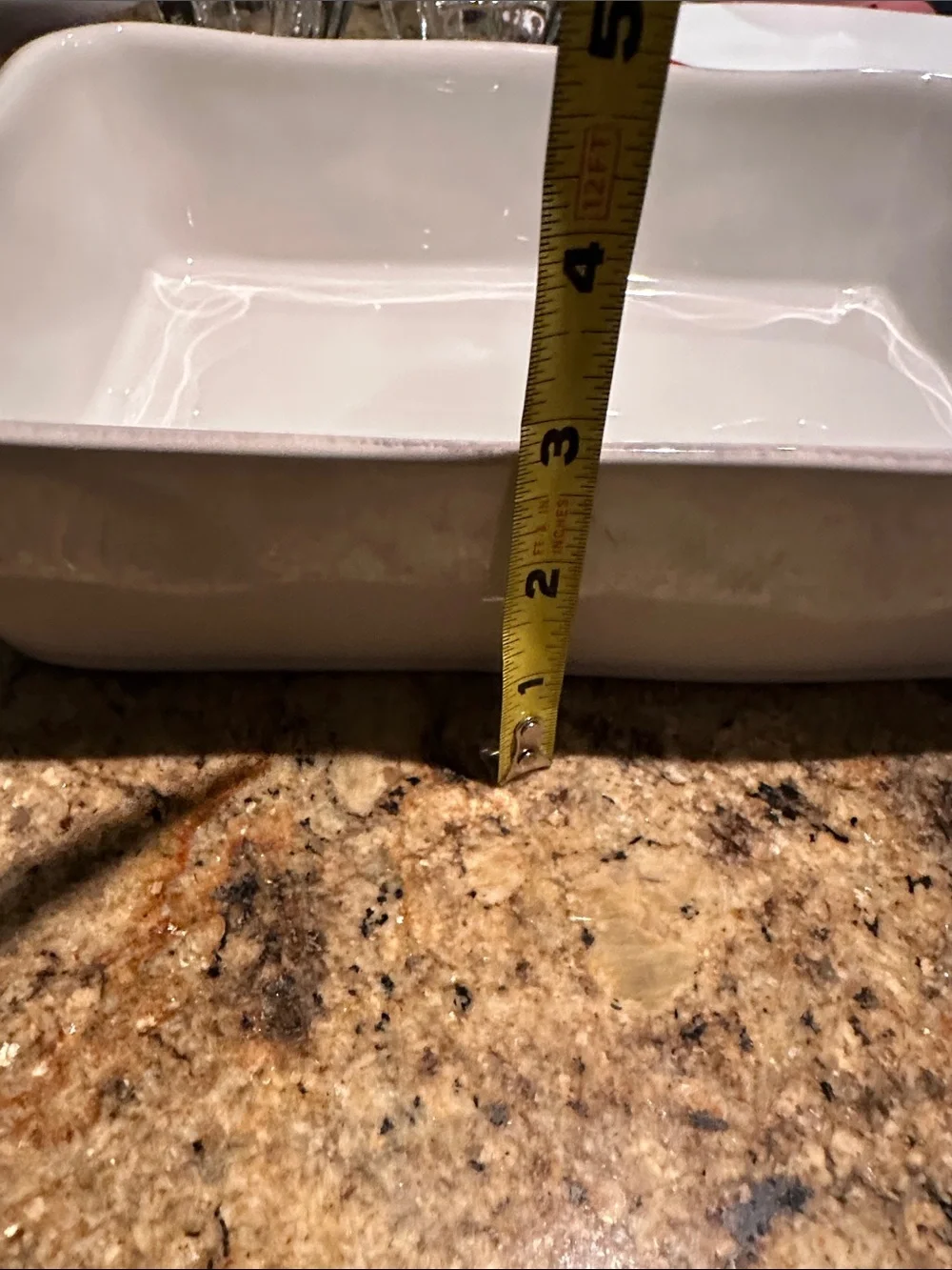 Crate & Barrel casserole dish